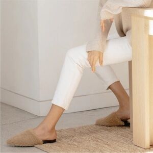 JENNI KAYNE Shearling Sherpa Mule